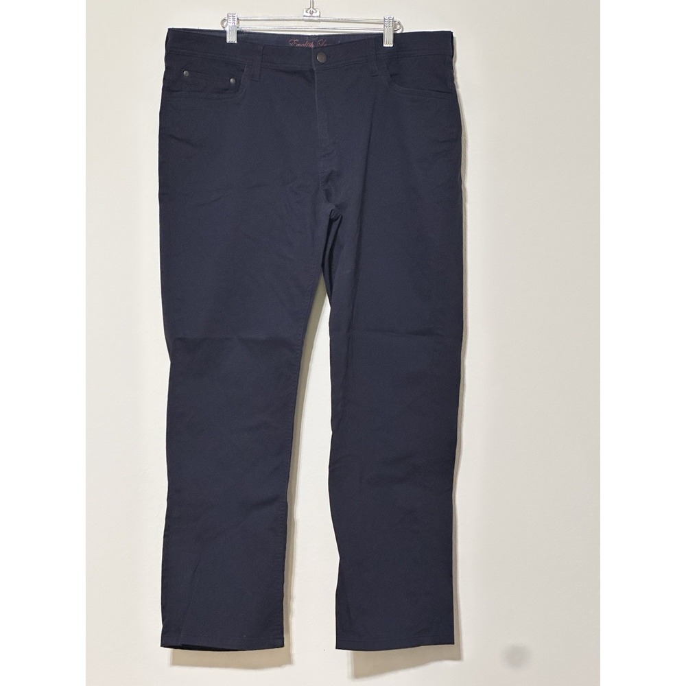 English Laundry Pants 38 X 30 Navy Blue Straight Leg Standard Fit Work